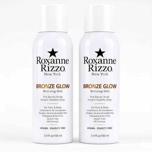 Miniatura 14 de Bronze Glow - Spray bronceador instantáneo para rostro y cuerpo - Bruma bronceadora hidratante - Se mezcla en todos los tonos de piel - Spray