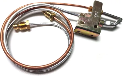Calentador de agua Pilot Assembely para tubería de gas natural, incluye termopar piloto y tubería natural, piezas de repuesto para calentador de