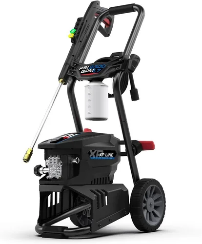 Miniatura 13 de AR Blue Clean AR2N1 Lavadora de Presión Eléctrica - 2050 PSI, 1.4 GPM, 13 Amperios, Accesorios de Conexión Rápida, Carrito Desmontable 2 en 1