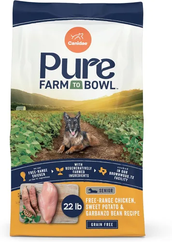 Canidae Pure - Receta para perros adultos, ingredientes limitados. Comida seca de primera para perros, libre de granos