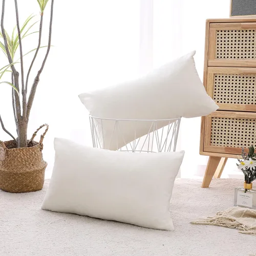 Miniatura 50 de NiNi ALL - Juego de 2 fundas de almohada decorativas de terciopelo, fundas de almohada para sofá, fundas de almohada para dormitorio, sala de estar