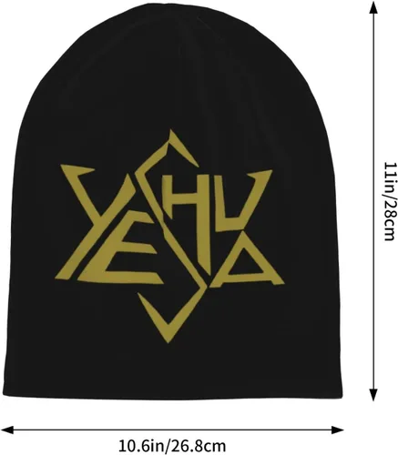 Miniatura 7 de Yeshua Star of David - Sombrero de punto unisex de invierno cálido
