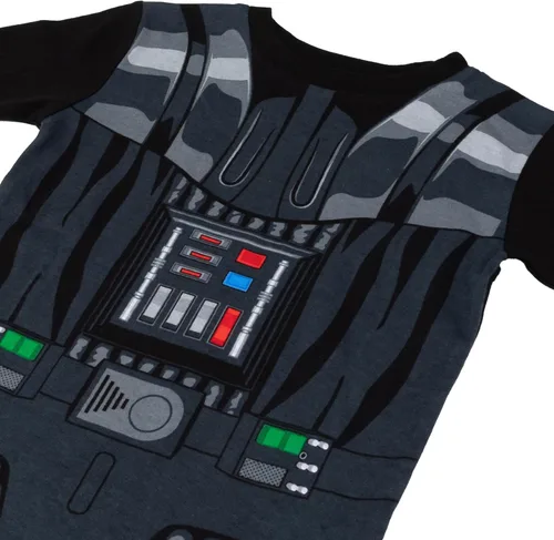 Miniatura 2 de STAR WARS Boys' 2-piece Snug-fit Cotton Matching Short-Sleeve Pajama Set, Soft & Cute for Kids