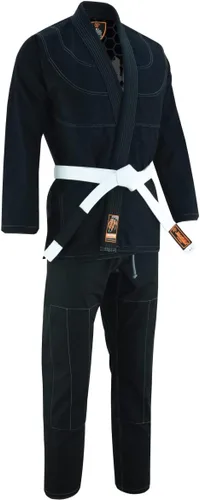 Miniatura 5 de Elvira Skull Interior Sublimado Pro Brazilian Jiu Jitsu BJJ Kimono Gi Uniforme Unisex Cinturón incluido