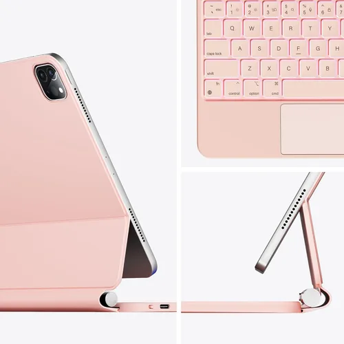 Miniatura 3 de Funda de teclado para iPad Air de 11 pulgadas 2024 (M2), iPad Air 5ª/4ª generación y iPad Pro de 11 pulgadas (4ª/3ª/2ª/1ª generación) con teclado