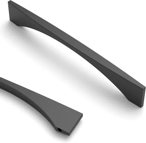 Miniatura 23 de Asidrama - Paquete de 10 manijas de gabinete de cocina color latón envejecido de 3.75 pulgadas (96mm), tiradores para gabinete, accesorios