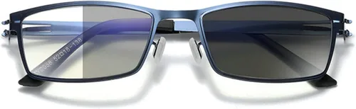 Gafas de lectura bifocales cuadradas de moda para hombre, lentes de sol fotocrómicas, lente completa, marco de metal, transición, presbicia