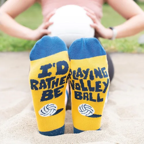 Miniatura 7 de I'd Rather Be - Calcetines divertidos para hombres y mujeres, regalos para golf, caza, camping, senderismo, esquí, lectura, deportes y mucho más