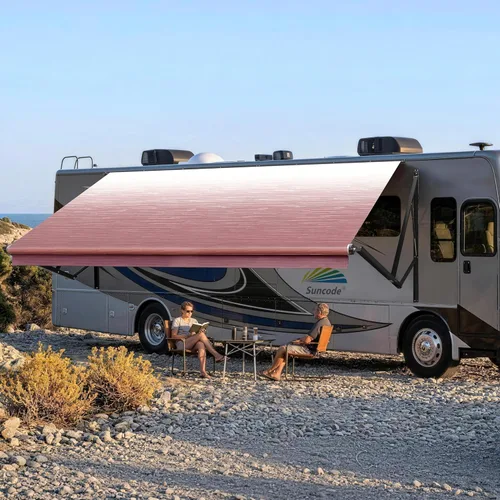 Miniatura 19 de Suncode Toldo para autocaravana para caravana y cámper, toldo eléctrico para cámper, kit completo de toldo eléctrico para cámper, marco blanco