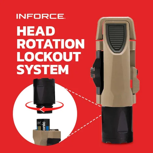 Miniatura 5 de Inforce WMLx Luz Blanca/IR Gen 3 (Tierra Oscura)
