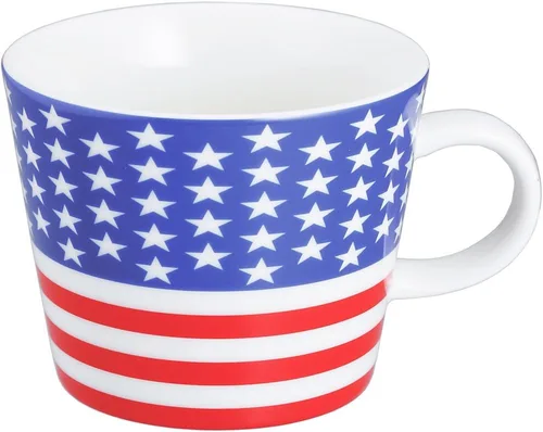 Miniatura 7 de Gekjinsha Sugar Land 10961-2 - Taza con diseño de bandera, Argentina, 12.8 fl oz (380 cc), fabricada en Japón, apta para microondas y lavavajillas