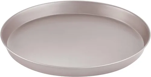 Miniatura 9 de CHEFMADE Bandeja para pizza, 7 pulgadas antiadherente para panqueques para hornear al horno (oro champán)