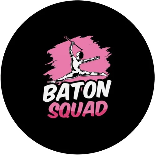 Miniatura 3 de Twirler Majorettes Baton Squad Baton Twirling PopSockets Swappable PopGrip
