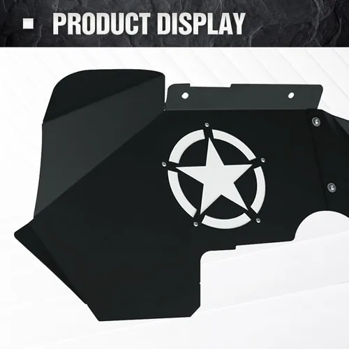 Miniatura 9 de YZONA Forros de guardabarros internos delanteros compatibles con Jeep Wrangler JK y JKU Unlimited Sport Sahara Rubicon 2007-2018, estilo de pernos
