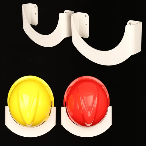Miniatura 6 de Soporte para casco de pared, 2 juegos (2 piezas) - Soporte para casco duro para taller, oficina, sala de estar