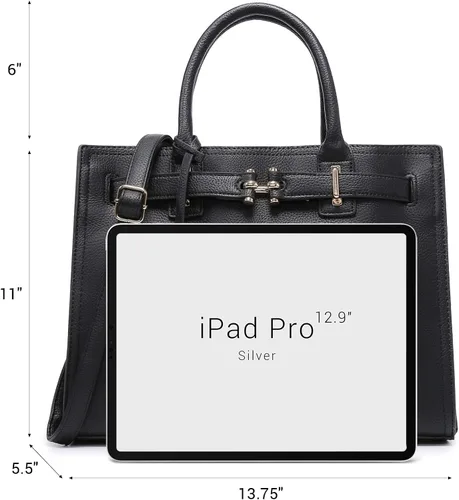 Miniatura 4 de Dasein Bolsos de mano con correa larga para mujer, con asa superior, con correa larga