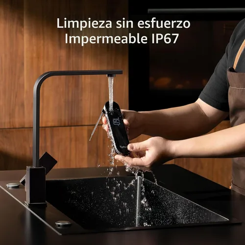Miniatura 6 de Typhur InstaProbe Core - Termómetro digital para carne de lectura instantánea de 0.5 segundos, con pantalla legible a la luz del sol para cocinar
