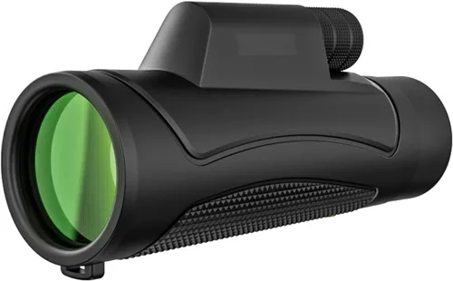 Telescopio monocular de 10 x 42 pulgadas para observación de aves, montañismo, deportes de visión nocturna, gafas de viaje esenciales de viaje,
