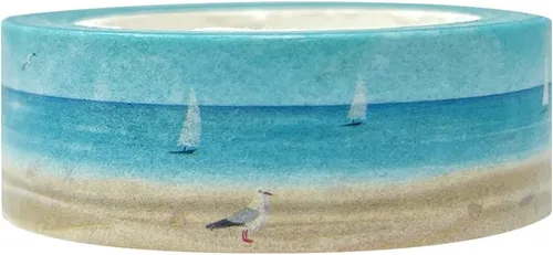 allydrew Cinta adhesiva Washi de hermosos paisajes, 0.591 in x 32.8 ft, veleros y gaviotas