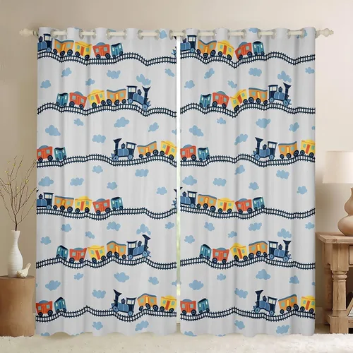 Miniatura 17 de Cortinas opacas con estampado de animales de safari, guepardo, cebra, tigre, jirafa, leopardo, 104 pulgadas de ancho x 84 pulgadas de largo