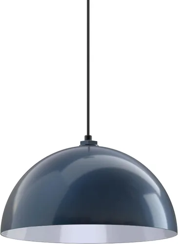 Miniatura 135 de Steel Lighting Co. Melrose - Lámpara colgante Montada en el techo Cúpula redonda de 18 pulgadas Estilo moderno contemporáneo de granja