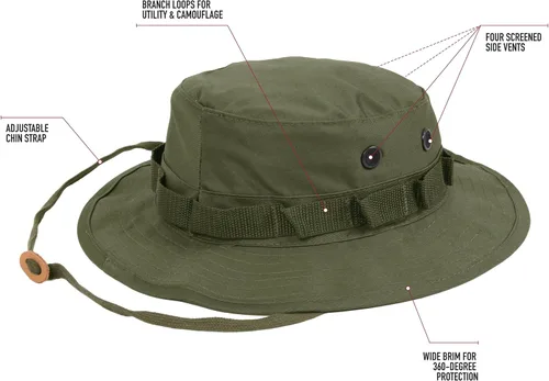 Miniatura 4 de Rothco Boonie Hat - La mejor defensa solar para aventuras al aire libre