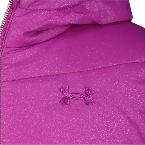 Miniatura 3 de Under Armour Girls' Quilted Puffer Jacket, Front Pockets & Hooded Back, Mid-Weight & Water Repellent
