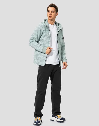 Miniatura 6 de Pudolla Pantalones deportivos de yoga de algodón para hombre, pantalones deportivos de descanso con parte inferior abierta, pantalones casuales