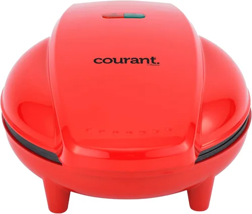 Miniatura 3 de Courant Mini máquina para hacer donas para vacaciones, apta para niños, desayuno o aperitivos, postres y más con superficie antiadherente, hace 7