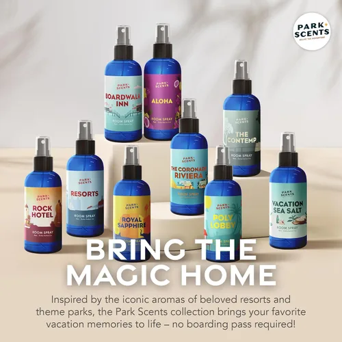 Miniatura 7 de Park Scents Resorts – Floridian Theme Park Inspired Luxury Hotel Fragrance Room Spray – Espray ambientador de trébol, aloe, cítricos y margaritas
