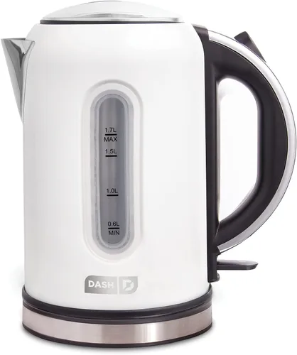 Dash Rapid Kettle - Hervidor eléctrico de 1.7 L para agua hirviendo, hervir rápido de 1500 W, apagado automático, tapa de apertura suave, mango de