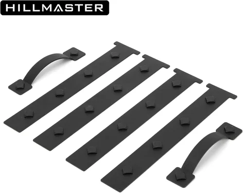 Miniatura 2 de HILLMASTER Accesorios decorativos magnéticos para puerta de garaje, 6 piezas de imanes rectangulares para puerta de garaje, acentos para puerta