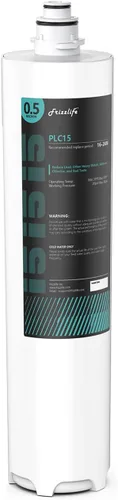 Frizzlife Kit de carcasa de repuesto SW15-HF con cartucho de filtro PLC15 en el interior, para sistemas de filtro de agua debajo del fregadero SW15