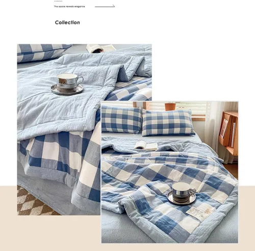 Miniatura 4 de Morbuy Quilt Lightweight Comforter Summer Quilt Soft Bedspread for King Queen Twin Full Size Bed, Washable Quilts Quilted Blanket for All Season