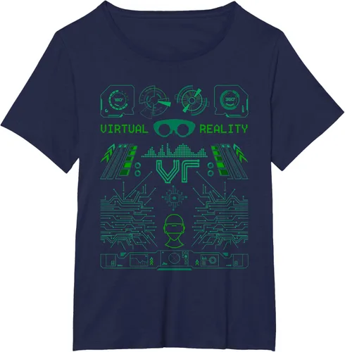 Miniatura 11 de Camiseta de realidad virtual VR Retro Gamers, Negro, S