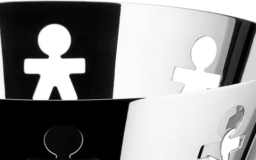 Miniatura 3 de A di Alessi "Girotondo" Pierced Basket