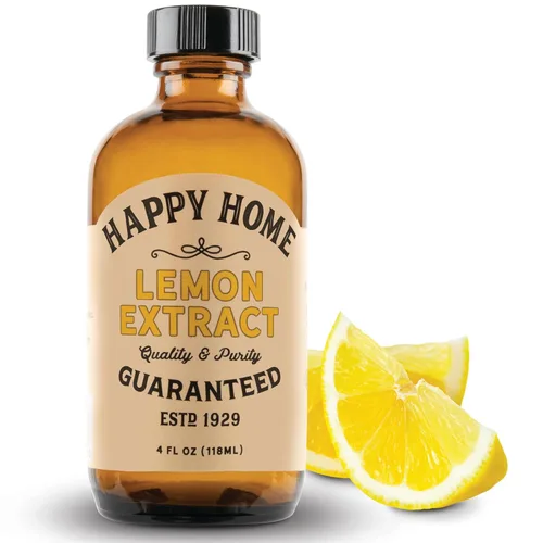 Miniatura 16 de Happy Home Sabor a vainilla de mantequilla natural premium, certificado Kosher, 4 onzas.