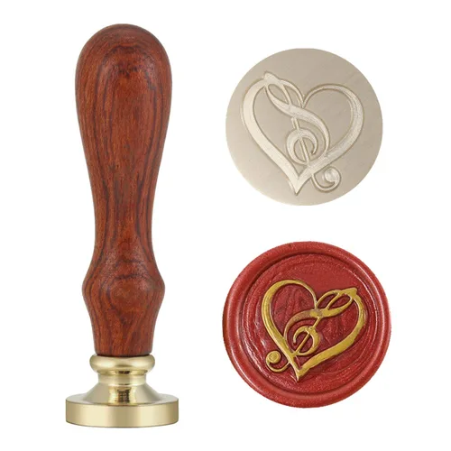 Miniatura 8 de Yoption Sello de cera de rosa romántica, decoración en invitaciones de boda, sobres de carta, paquetes de vino, sellos de tarjetas de San Valentín