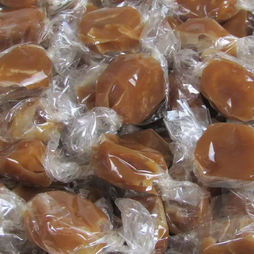 Miniatura 4 de Its Delish - Caramelo gourmet de caramelo de mantequilla – Tarro jumbo de 18 onzas – Caramelo marrón suave hecho a mano envuelto individualmente