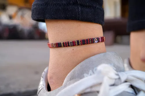 Miniatura 8 de Made by Nami Surfer Anklet for Men and Women Waterproof and Adjustable Surfer Ankle Bracelet String Ankle Bracelet Beach Accessory for Ethnic Hippie