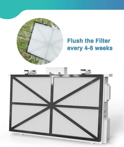 Miniatura 6 de 9991432R4 Filtro limpiador de piscina compatible con Dolphin m400, m500, Nautilus CC Plus, paquete de 4 filtros ultrafinos de repuesto robótico