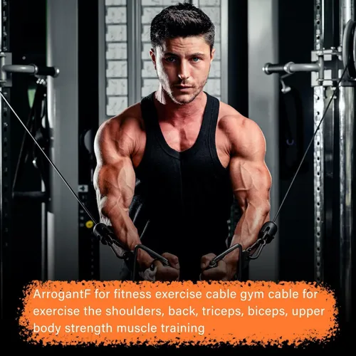 Miniatura 3 de Cable de fitness de 79 pulgadas compatible con todos los modelos de gimnasio 1000, 1500, 2000, 3000, XLS, cable de polea de fitness, cable