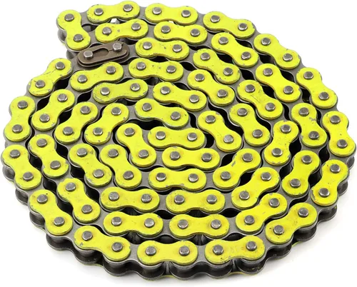 Miniatura 10 de Cadena 420, cadena de eslabones de acero estándar para motocicleta ATV de 90 CC, 110 CC, 125 CC, 420‑106L, repuesto para 420-100L 420-102L 420-104L