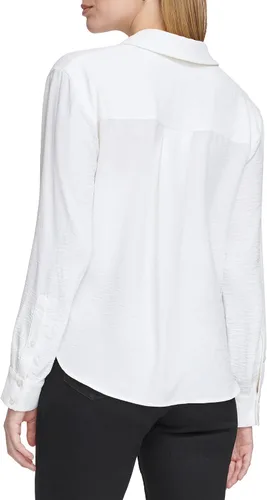 Miniatura 3 de Calvin Klein Blusa de manga larga para mujer