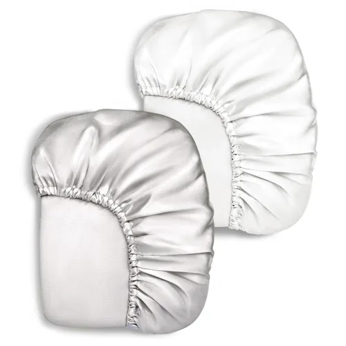 Miniatura 11 de Pro Goleem Sábanas de satén ajustables para Pack n Play, ideales para el cabello del bebé, sensación de seda suave, 27 x 39 pulgadas, sábana Negro