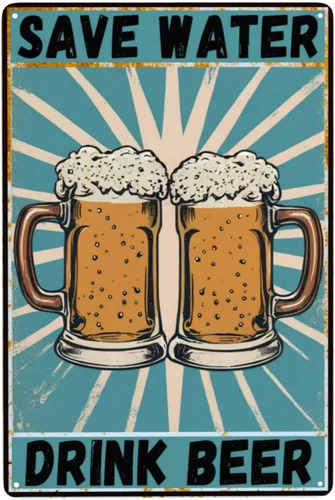 Miniatura 9 de Letrero de metal con texto en inglés "Beer Always Tastes Better in The Garage", decoración de cueva de hombre, para garaje, hogar, bar, 8 x 12 La