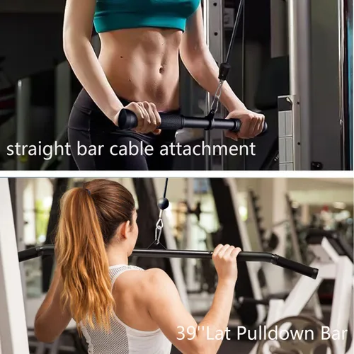 Miniatura 2 de Máquina de cables para gimnasio en casa, accesorios para máquina de cables de press de tríceps hacia abajo, accesorios para jalones LAT hacia abajo