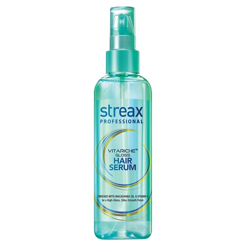 Streax Professional Vitariche Gloss Hair Serum - 3.9 fl oz / 3.89 fl oz