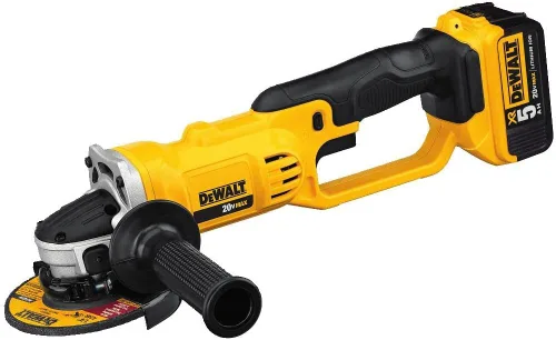 Miniatura 3 de DEWALT Kit de herramientas de amoladora angular 20V MAX* 4-1/2 pulgadas (DCG412P2)