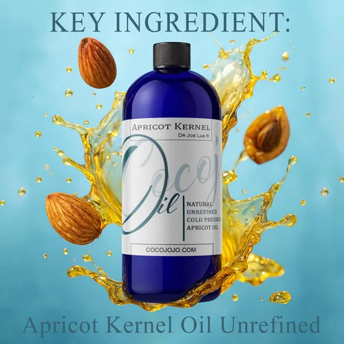 Miniatura 2 de Aceite de almendra de albaricoque, puro y natural, sin refinar, prensado en frío, vegano, sin OMG, hidratante natural para la piel del cabello, cara